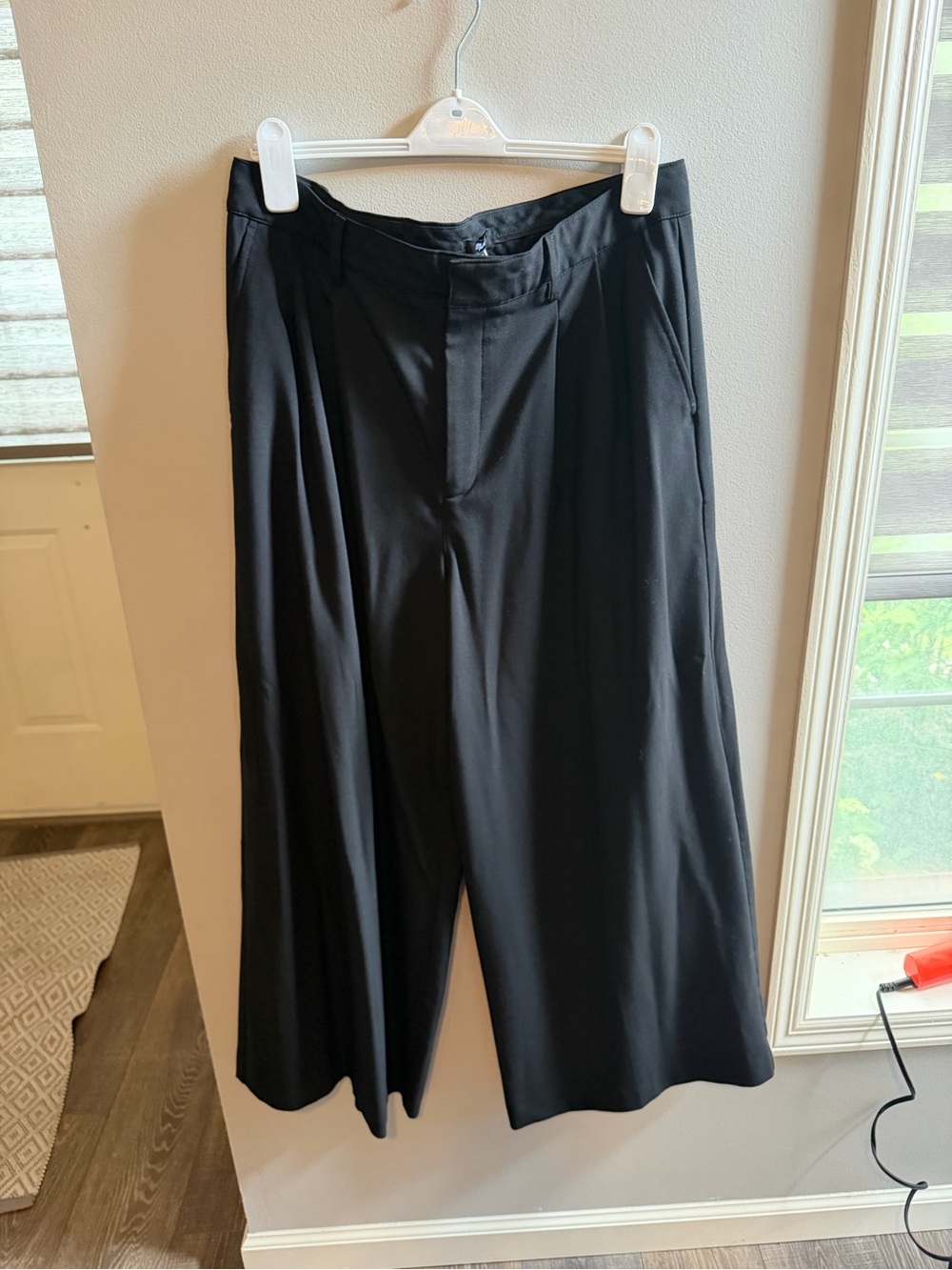 Black Wide-Leg Dress Pants Madewell